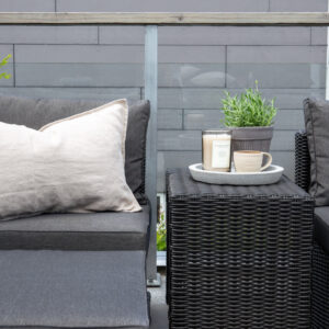 Quad – Salon lounge – Noir