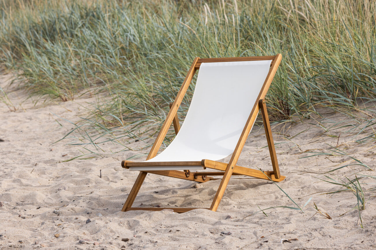 Peachy – Bain de soleil – Beige, Naturel – 105 x 80 x 57 cm