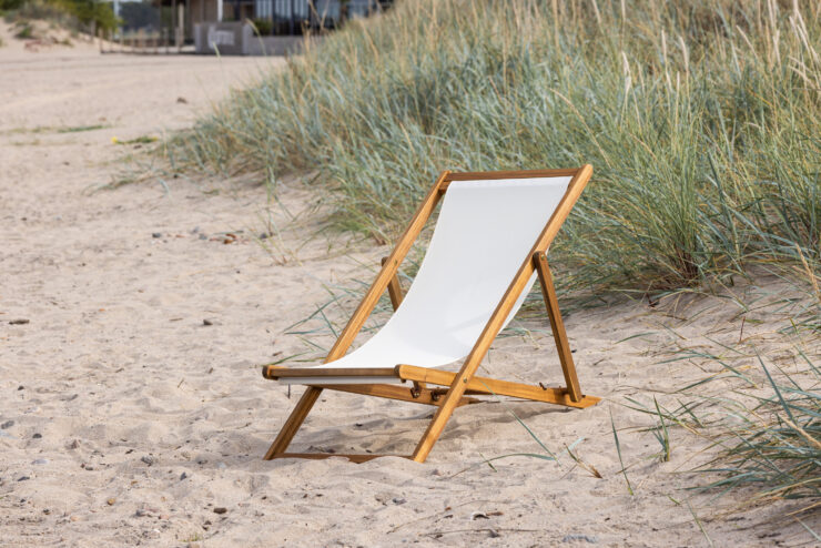 Peachy – Bain de soleil – Beige, Naturel – 105 x 80 x 57 cm