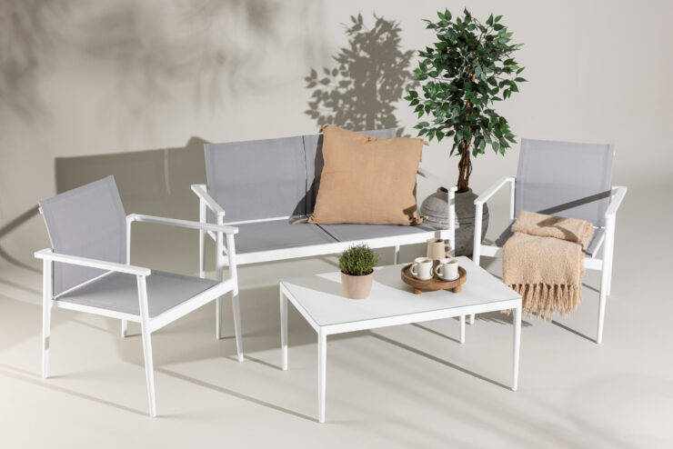 Break – Salon canapé – Blanc