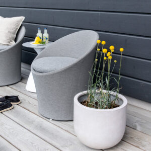 Spoga – Salon lounge – Gris, Gris clair