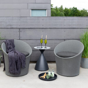 Spoga – Salon lounge – Gris, Gris foncé