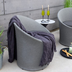 Spoga – Salon lounge – Gris, Gris foncé