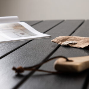 Break – Table à manger ronde – Noir – ⌀120 cm
