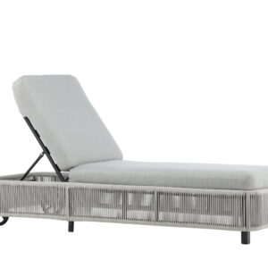 Virya – Bain de soleil – Noir, Gris – 205 x 32 x 75 cm