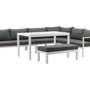 Ramos – Salon d&rsquo;angle – Noir, Blanc