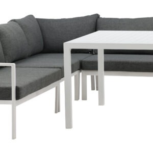 Ramos – Salon d&rsquo;angle – Noir, Blanc