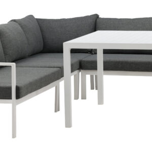 Ramos – Salon d&rsquo;angle – Noir, Blanc