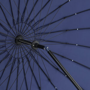Palmetto – Parasol – Noir, Bleu – ⌀270 cm
