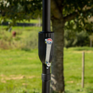 Palmetto – Parasol – Noir, Bleu – ⌀270 cm