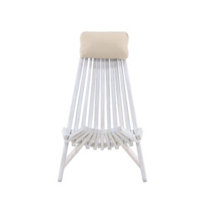 Asta – Fauteuil lounge – Blanchi – 73 x 79 x 57 cm