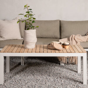 Brasilia – Table basse – Beige – 120 x 60 cm