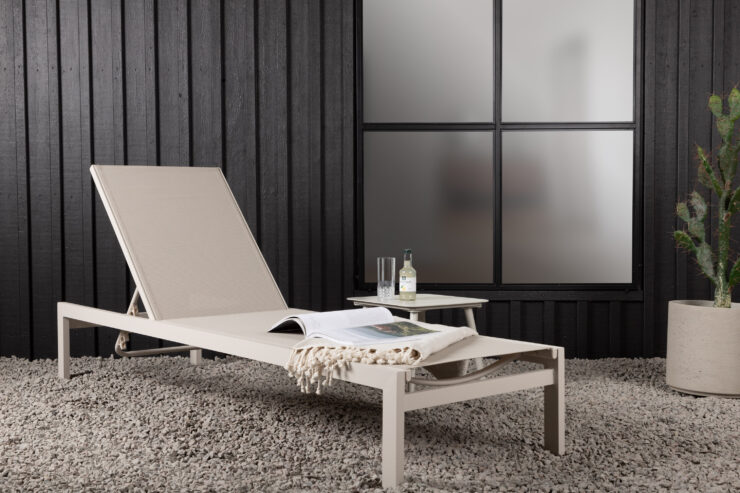 Copacabana – Bain de soleil – Beige – 195 x 30 x 60 cm