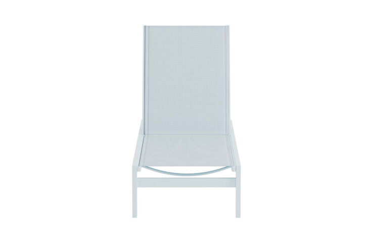 Copacabana – Bain de soleil – Bleu clair – 195 x 60 x 30 cm