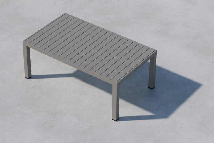 Copacabana – Table basse – Marron – 120 x 70 cm