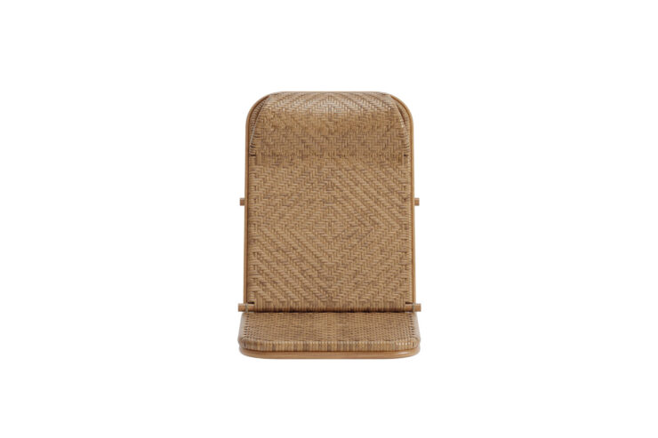 Ellie – Bain de soleil – Marron – 90 x 45 x 65 cm