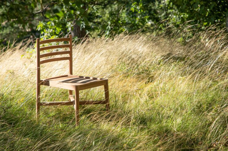 Kenya – Chaise de salle à manger – Naturel – 52 x 80 x 50 cm