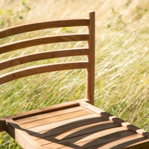 Kenya – Chaise de salle à manger – Naturel – 52 x 80 x 50 cm