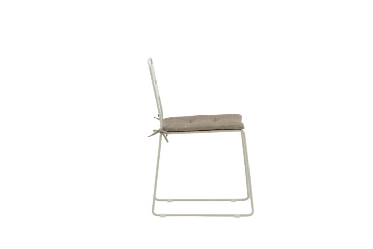 Lina – Coussin de chaise – Beige – 45 x 3 x 42 cm
