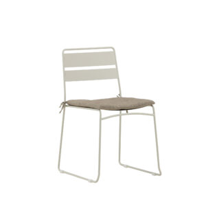 Lina – Coussin de chaise – Beige – 45 x 3 x 42 cm