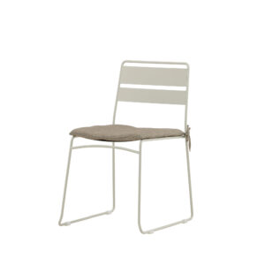 Lina – Coussin de chaise – Beige – 45 x 3 x 42 cm