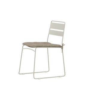 Lina – Coussin de chaise – Beige – 45 x 3 x 42 cm