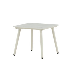 Lina – Table d&rsquo;appoint – Beige – 40 x 40 cm