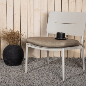 Lina – Fauteuil lounge – Beige, Sable – 59 x 73 x 55 cm