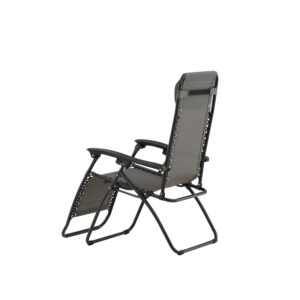 Melker – Bain de soleil – Noir, Gris – 90 x 112 x 65 cm