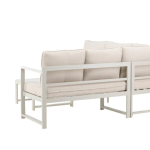 Salvador – Salon d&rsquo;angle – Beige – 61 x 118/190 x 69 cm