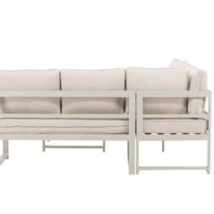 Salvador – Salon d&rsquo;angle – Beige – 61 x 118/190 x 69 cm