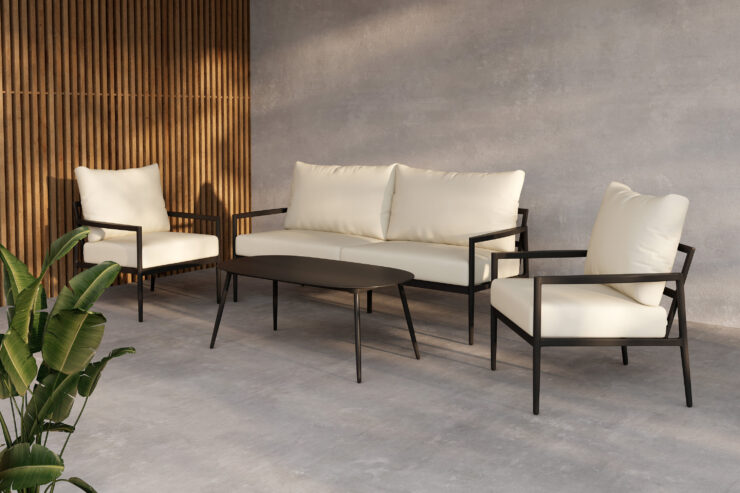Taromina – Salon lounge – Noir