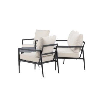 Taromina – Salon lounge – Noir