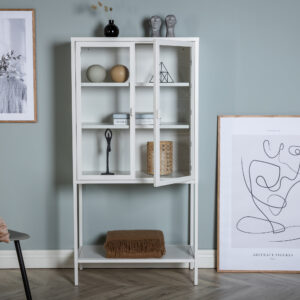 Misha – Meuble de rangement – Blanc – 35 x 150 x 75 cm
