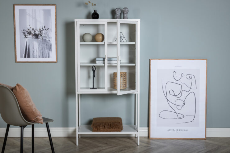 Misha – Meuble de rangement – Blanc – 35 x 150 x 75 cm