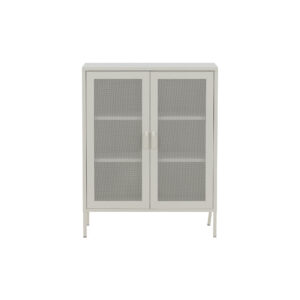 Misha – Meuble de rangement – Blanc – 40 x 102 x 80 cm