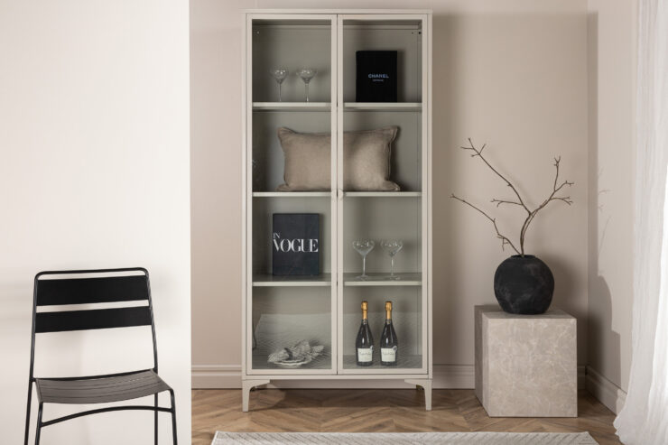 Piring – Meuble de rangement – Beige – 40 x 190 x 90 cm