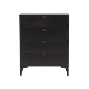 Piring – Commode – Noir – 40 x 98 x 78 cm