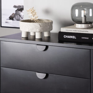 Piring – Commode – Noir – 40 x 98 x 78 cm
