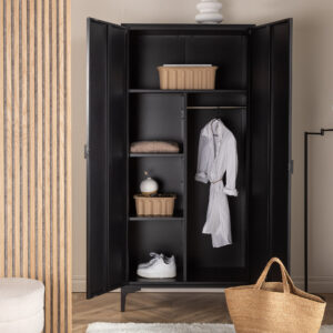 Piring – Wardrobe – Noir – 45 x 183 x 85 cm