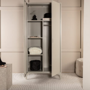 Piring – Wardrobe – Beige – 45 x 183 x 85 cm