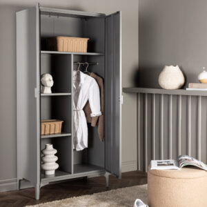 Piring – Wardrobe – Gris clair – 45 x 183 x 85 cm