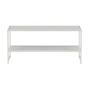 Staal – Table basse – Blanc – 102 x 45 cm