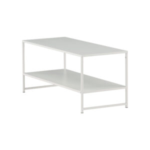 Staal – Table basse – Blanc – 102 x 45 cm