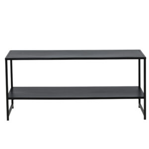 Staal – Table basse – Noir – 102 x 45 cm