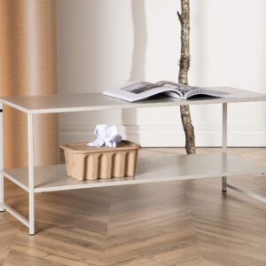 Staal – Table d&rsquo;appoint – Beige – 102 x 43 cm