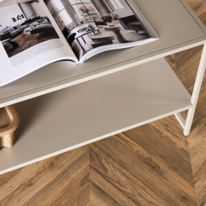 Staal – Table d&rsquo;appoint – Beige – 102 x 43 cm