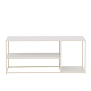 Staal – Table basse – Beige – 120 x 50 cm