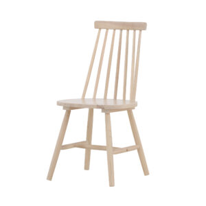 Lönneberga – Chaise de salle à manger – Blanchi – 50 x 88 x 43 cm