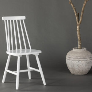 Lönneberga – Chaise de salle à manger – Blanc – 50 x 88 x 43 cm